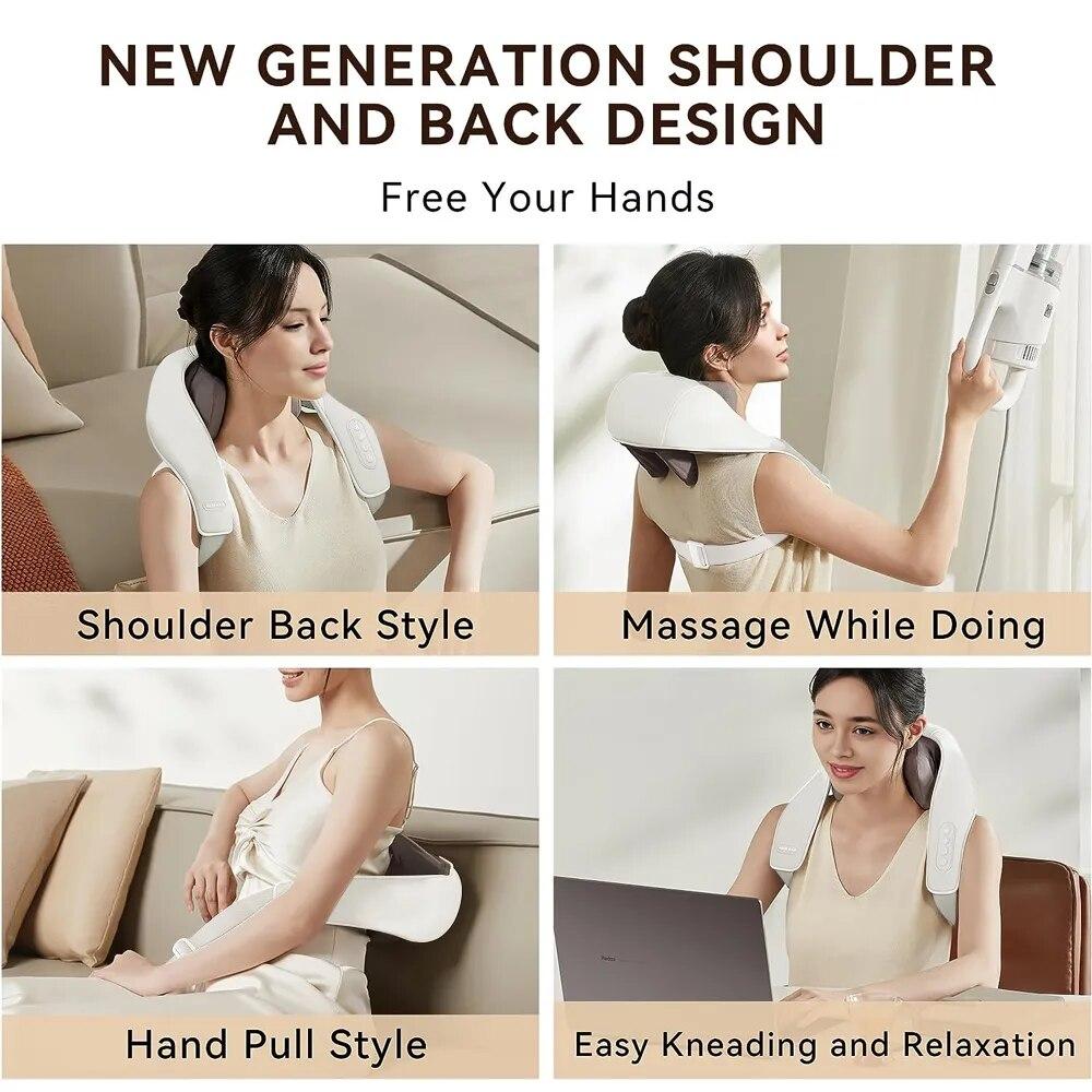Rechargeable Neck and Shoulder Massager